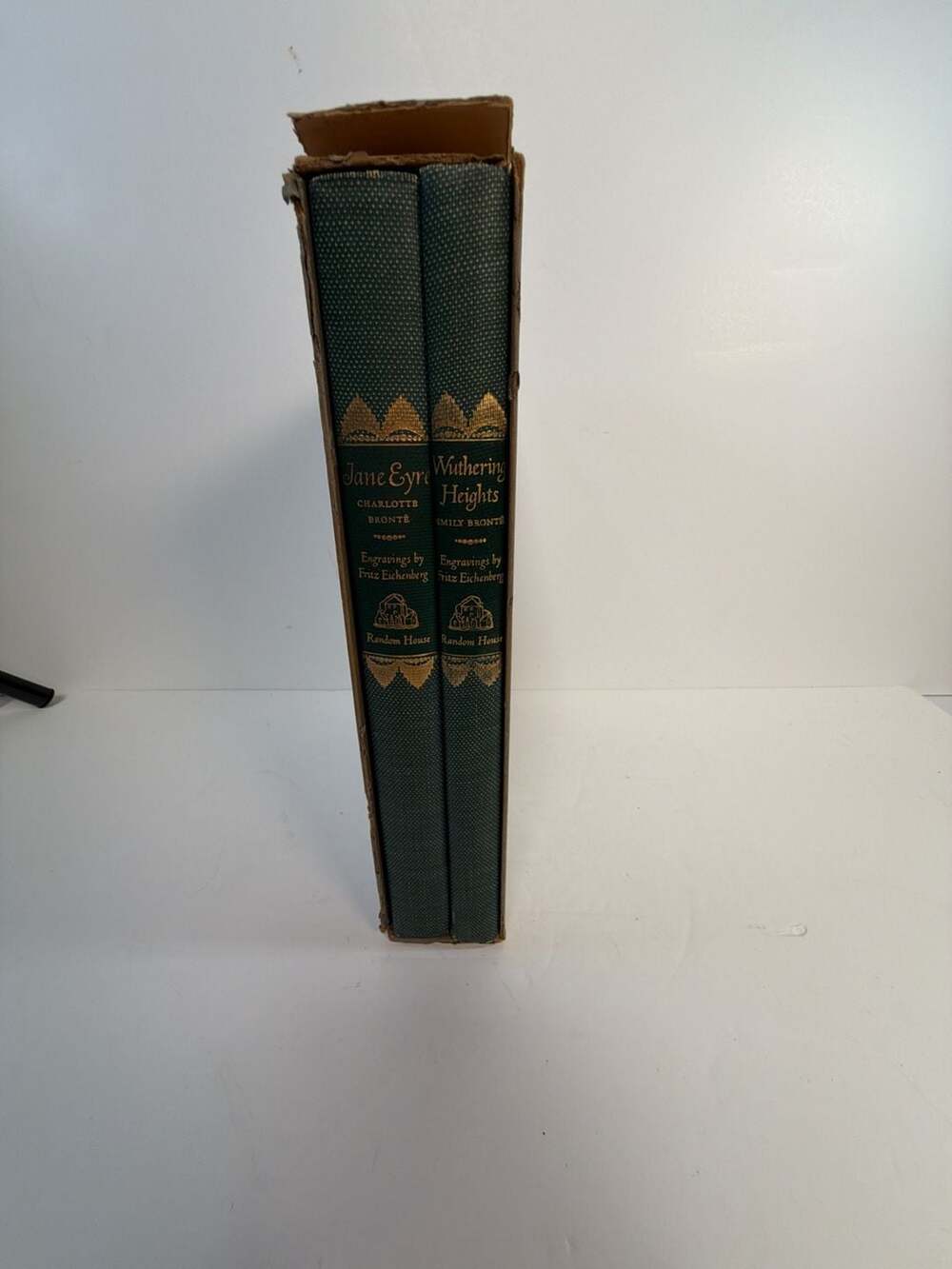 Jane Eyre & Wuthering Heights Box Set by Charlotte Bronte and Emily Bronte, 1945